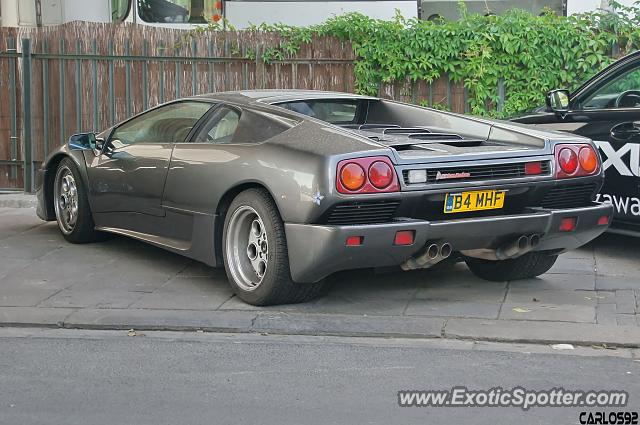 Lamborghini Diablo spotted in Warsaw, Poland