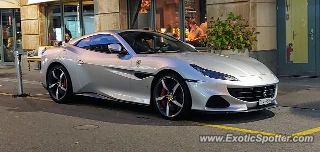 Ferrari Portofino spotted in Zürich, Switzerland