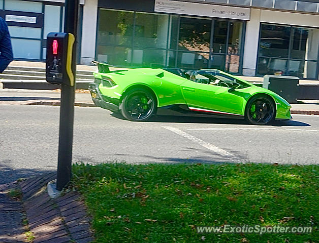 Lamborghini Huracan spotted in Wilmslow, United Kingdom