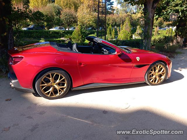 Ferrari Portofino spotted in Curia, Portugal