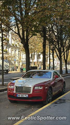 Rolls-Royce Wraith spotted in París, France