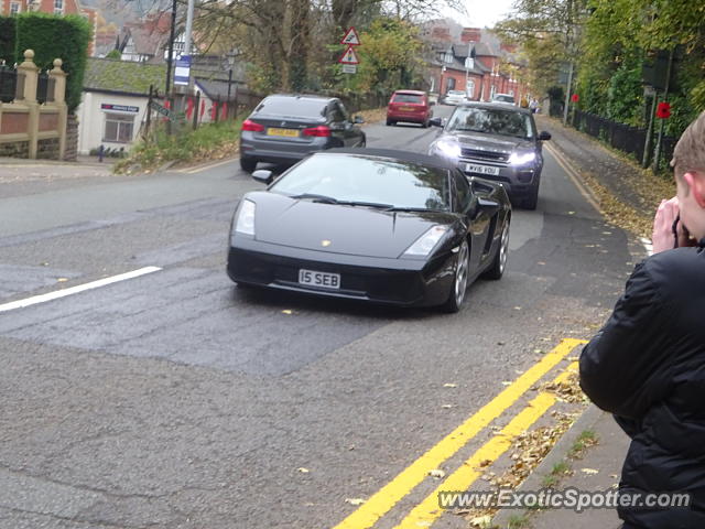 Lamborghini Gallardo spotted in Alderley Edge, United Kingdom