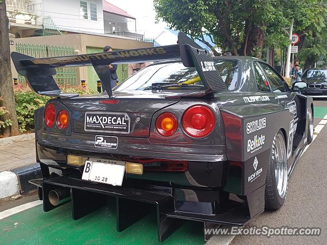 Nissan Skyline spotted in Jakarta, Indonesia