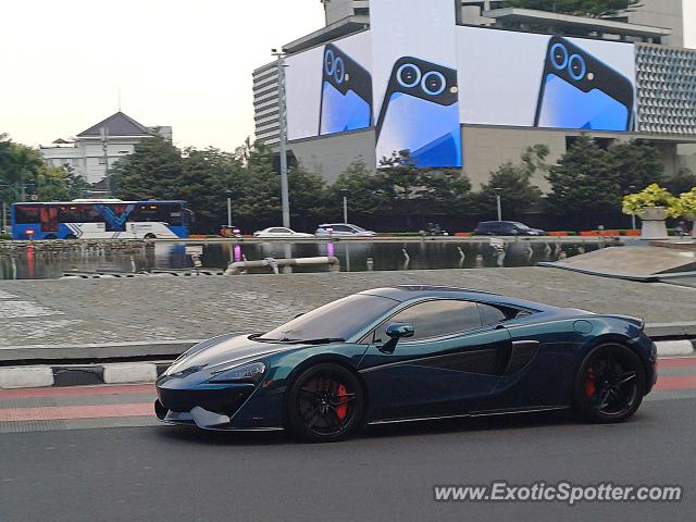 Mclaren 570S spotted in Jakarta, Indonesia