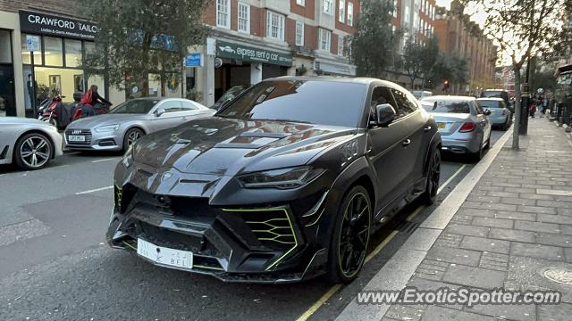 Lamborghini Urus spotted in London, United Kingdom