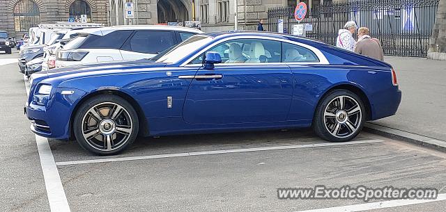 Rolls-Royce Silver Wraith spotted in Zürich, Switzerland