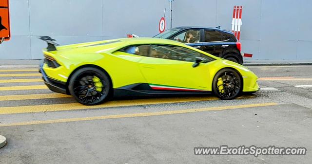 Lamborghini Huracan spotted in Zurich, Switzerland