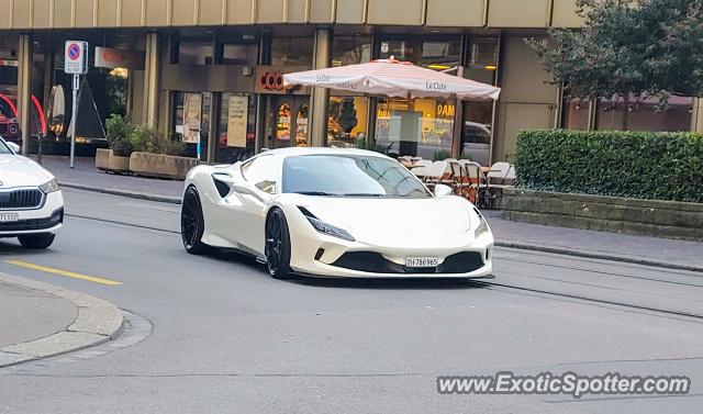 Ferrari F8 Tributo spotted in Zurich, Switzerland