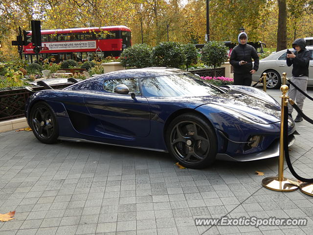 Koenigsegg Regera spotted in London, United Kingdom