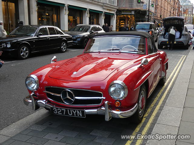 Mercedes 300SL spotted in London, United Kingdom