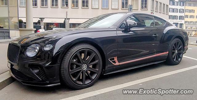 Bentley Continental spotted in Zürich, Switzerland