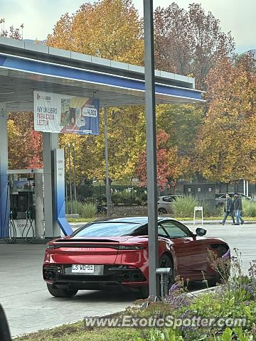 Aston Martin DBS spotted in Chicureo, Chile