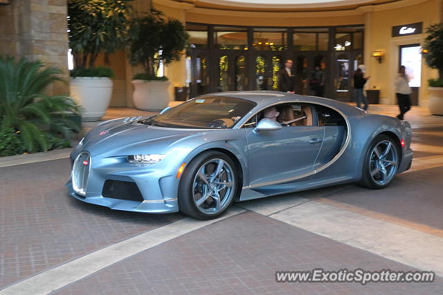 Bugatti Chiron spotted in Las Vegas, Nevada