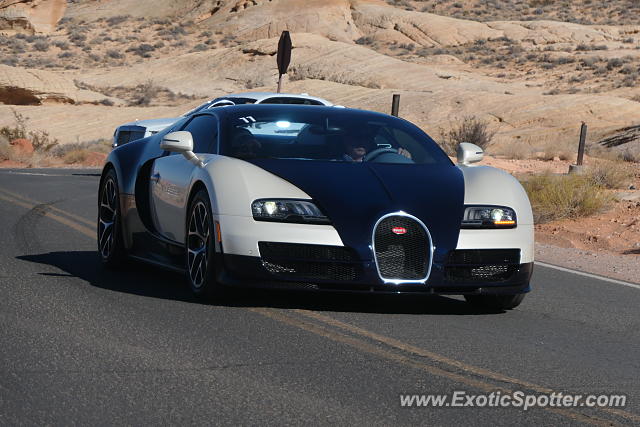 Bugatti Veyron spotted in Las Vegas, Nevada