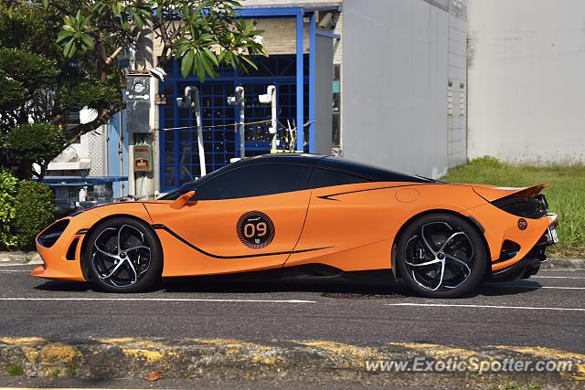 Mclaren 720S spotted in Tainan, Taiwan