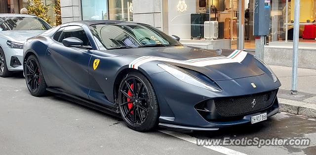 Ferrari 812 Superfast spotted in Zurich, Switzerland