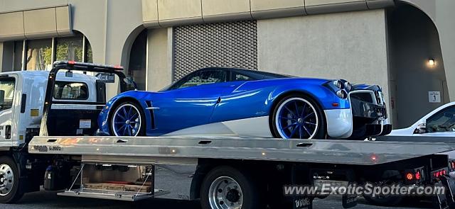 Pagani Huayra spotted in Beverly Hills, California