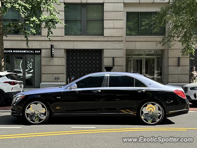 Mercedes Maybach spotted in Washington DC, United States