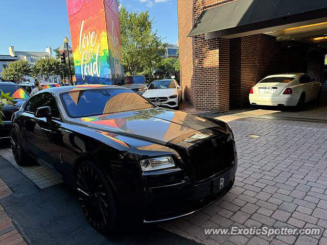 Rolls-Royce Wraith spotted in Washington DC, United States