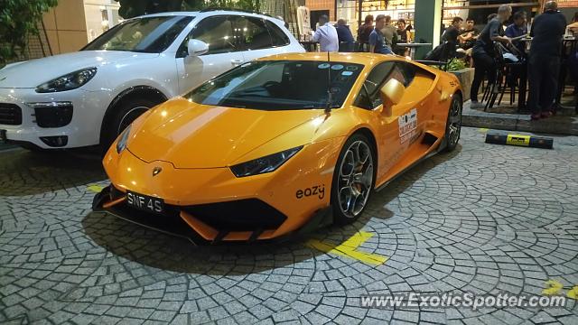 Lamborghini Huracan spotted in Singapore, Singapore