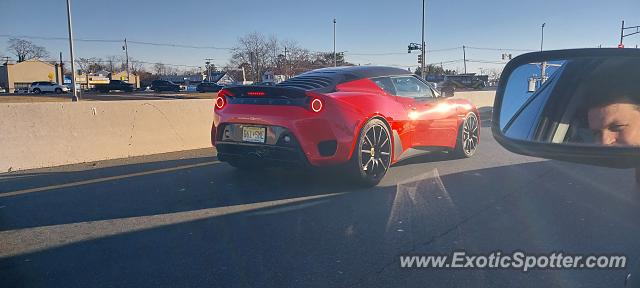 Lotus Evora spotted in Brick, New Jersey