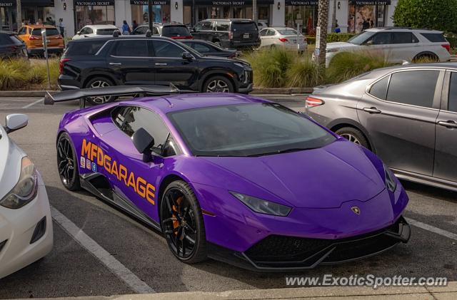 Lamborghini Huracan spotted in Jacksonville, Florida