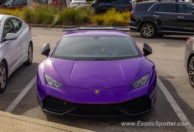 Lamborghini Huracan spotted in Jacksonville, Florida