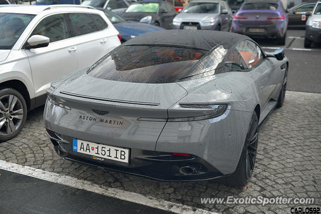 Aston Martin DB11 spotted in Warsaw, Poland