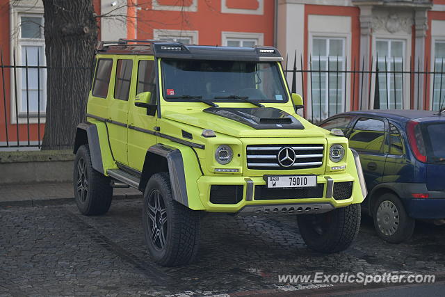 Mercedes 4x4 Squared spotted in Warsaw, Poland