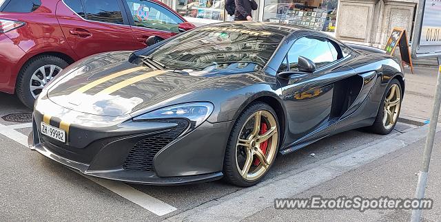 Mclaren 650S spotted in Zurich, Switzerland