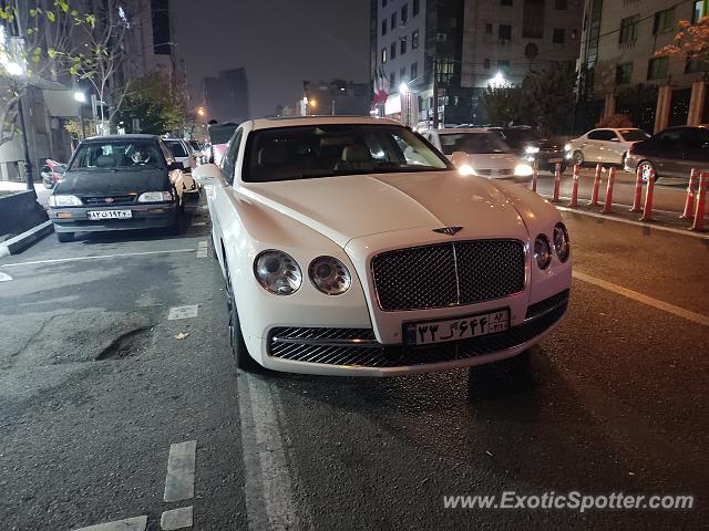 Bentley Flying Spur spotted in Tehran, Iran