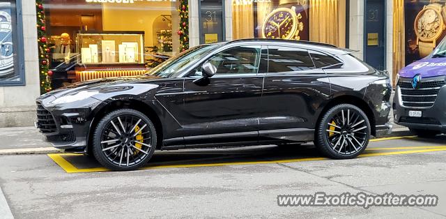 Aston Martin DBX spotted in Zürich, Switzerland