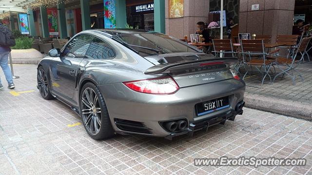 Porsche 911 Turbo spotted in Singapore, Singapore