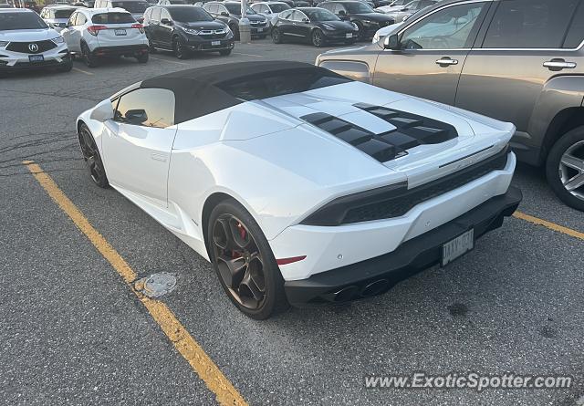 Lamborghini Huracan spotted in Vaughan, Ontario, Canada