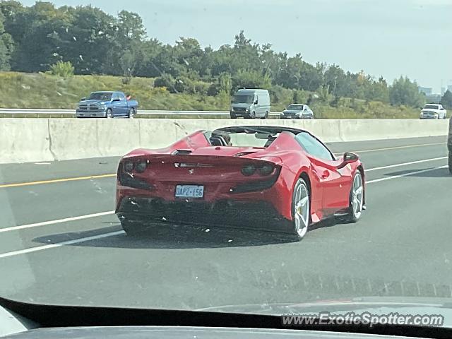 Ferrari F8 Tributo spotted in Vaughan, Canada