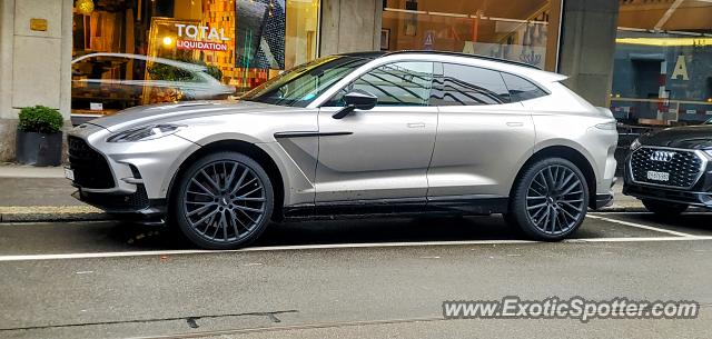 Aston Martin DBX spotted in Zürich, Switzerland