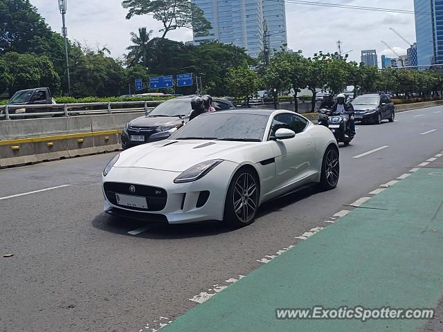 Jaguar F-Type spotted in Jakarta, Indonesia