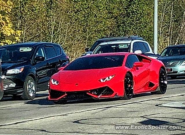 Lamborghini Huracan spotted in Evansville, Indiana