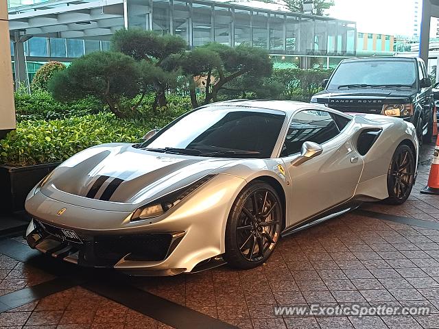 Ferrari 488 GTB spotted in Jakarta, Indonesia