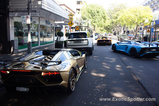 Lamborghini Aventador spotted in Sydney, Australia
