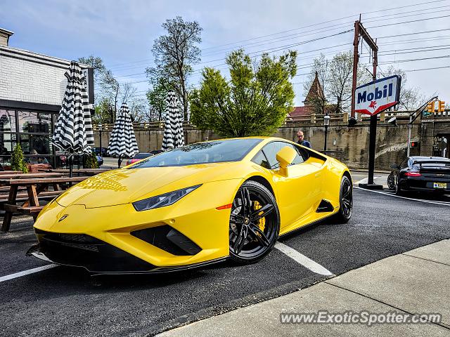Lamborghini Huracan spotted in Madison, New Jersey
