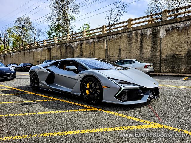Lamborghini Aventador spotted in Madison, New Jersey