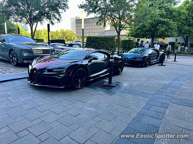 Bugatti Chiron spotted in Houston, Texas
