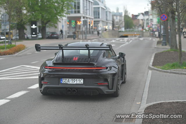 Porsche 911 GT3 spotted in Sopot, Poland