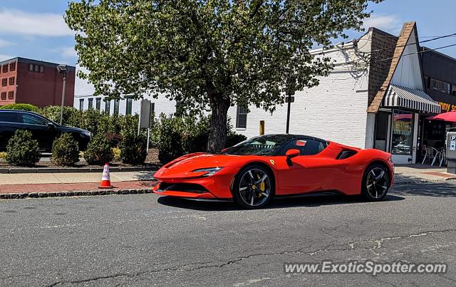 Ferrari SF90 Stradale spotted in Millburn, New Jersey