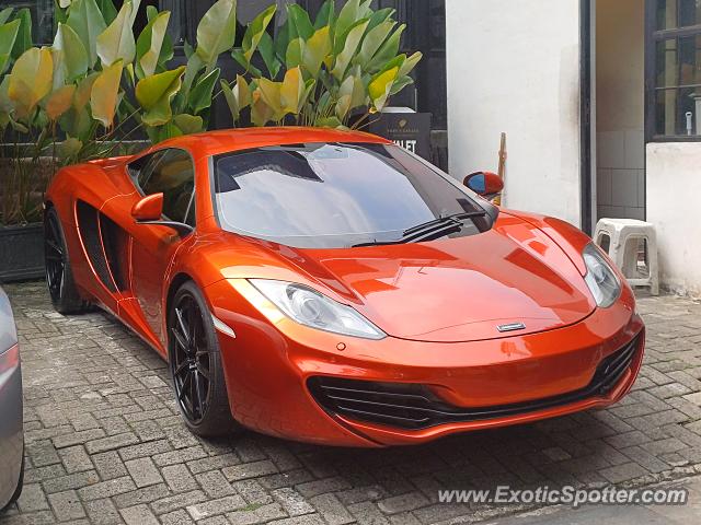 Mclaren MP4-12C spotted in Jakarta, Indonesia