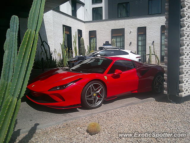 Ferrari F8 Tributo spotted in Scottsdale, Arizona