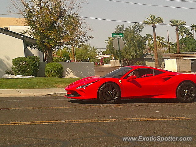 Ferrari F8 Tributo spotted in Scottsdale, Arizona