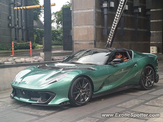 Ferrari 812 Superfast spotted in Jakarta, Indonesia