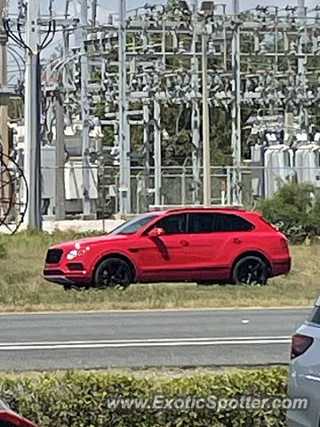 Bentley Bentayga spotted in Navarre, Florida